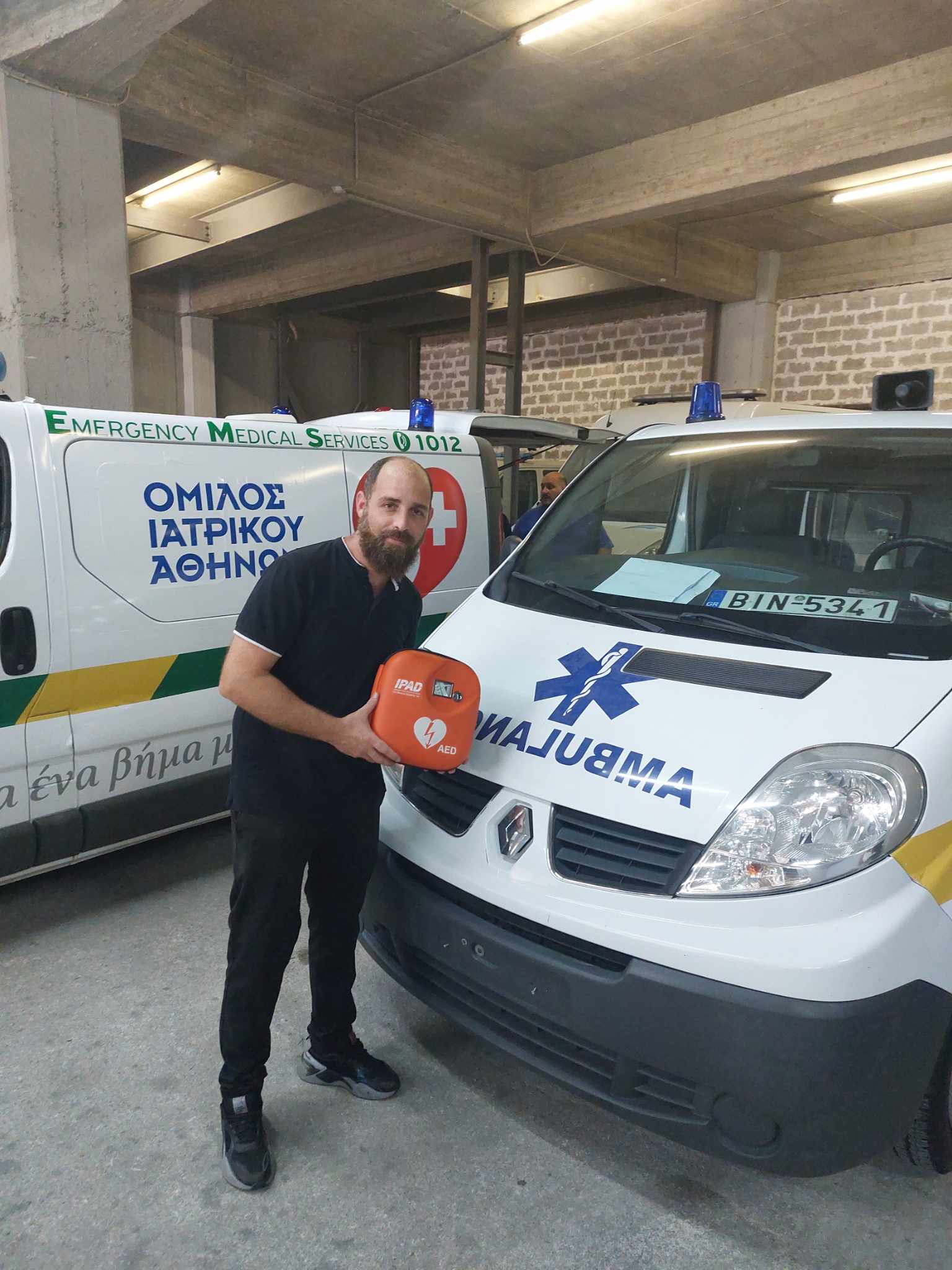 Most private ambulances in Greece choose I-PAD SP-1