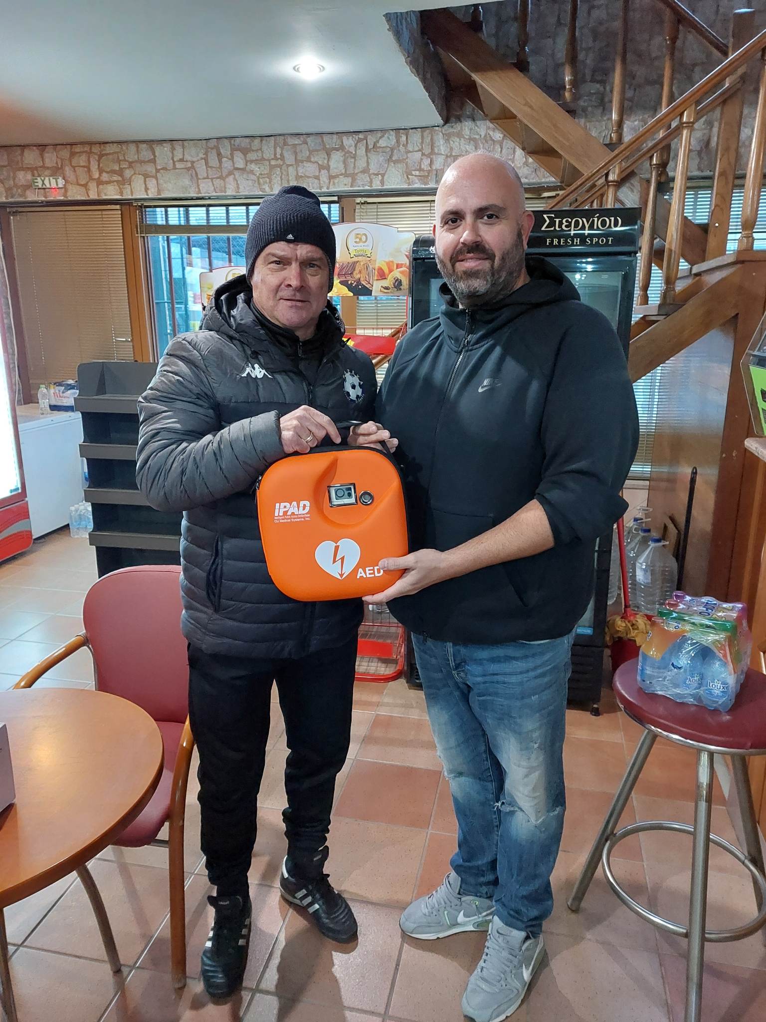 Europe’s No 1 aed SP-1 IPAD for top scorers academy
