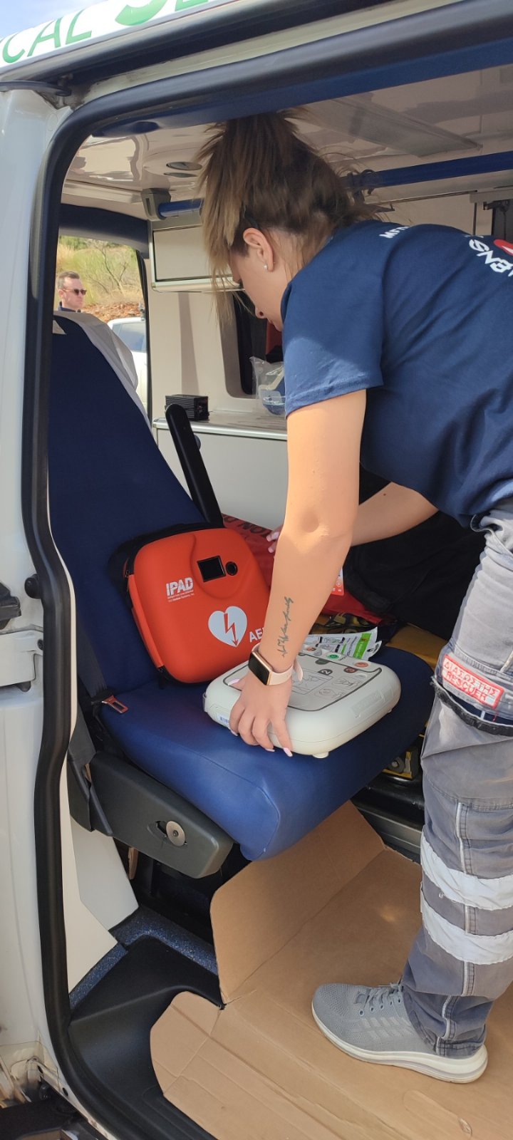 Most private ambulances in Greece choose I-PAD SP-1